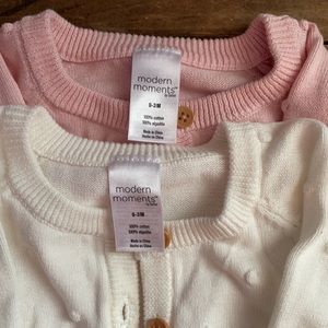2 Baby Cardigans
